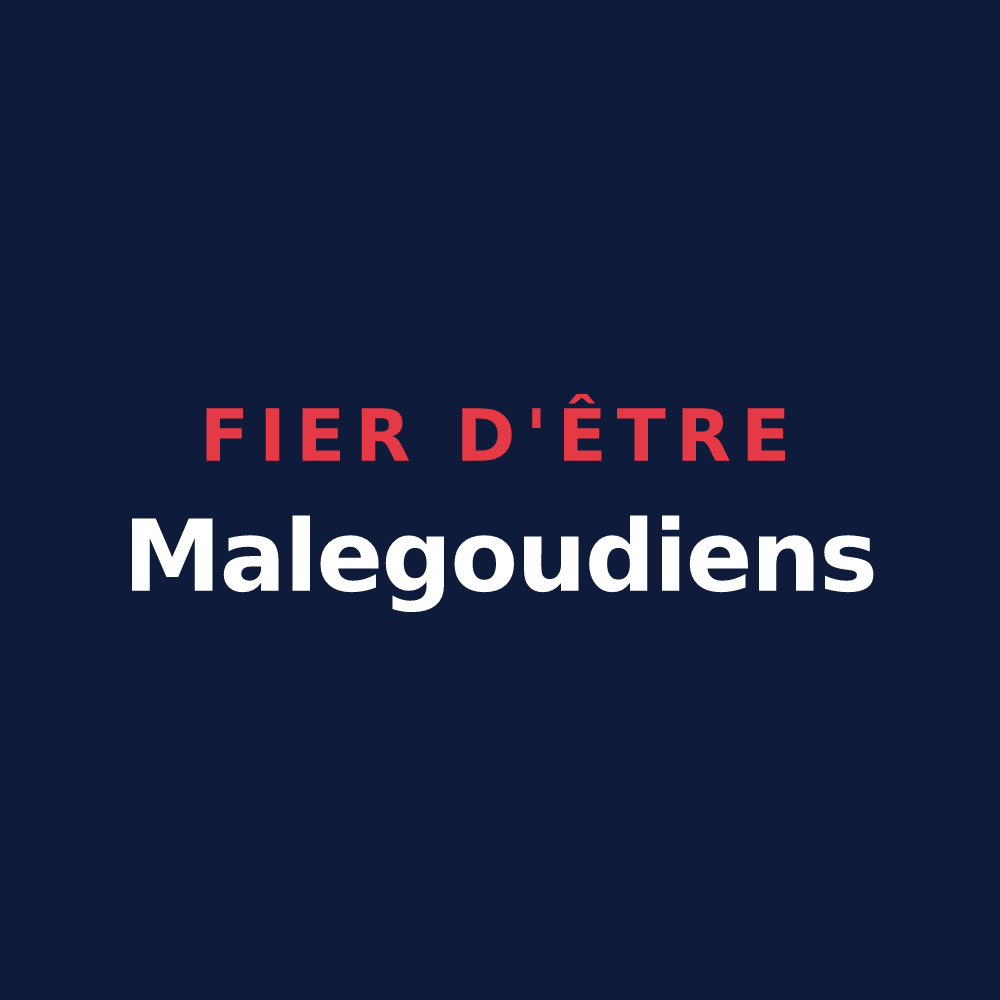 T-shirt « Fier d'être Malegoudiens » — design pour Malegoude