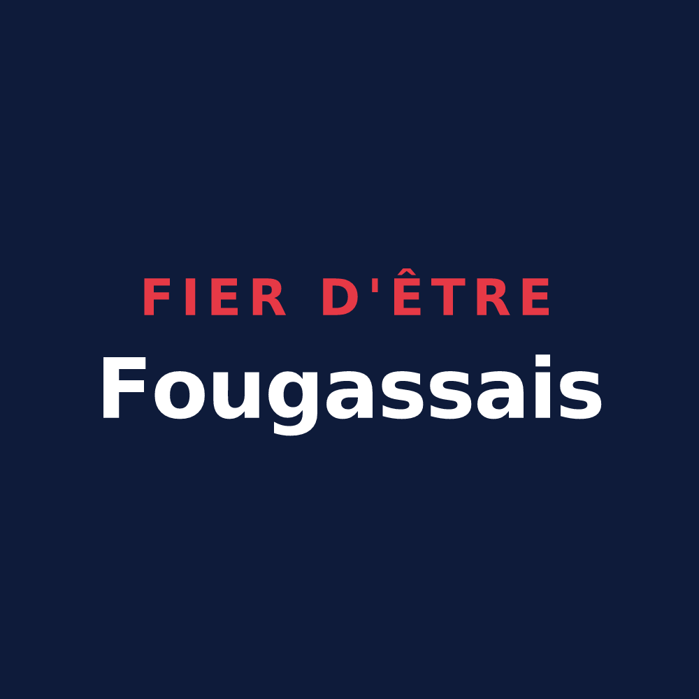 T-shirt « Fier d'être Fougassais » — design pour Mallefougasse-Augès