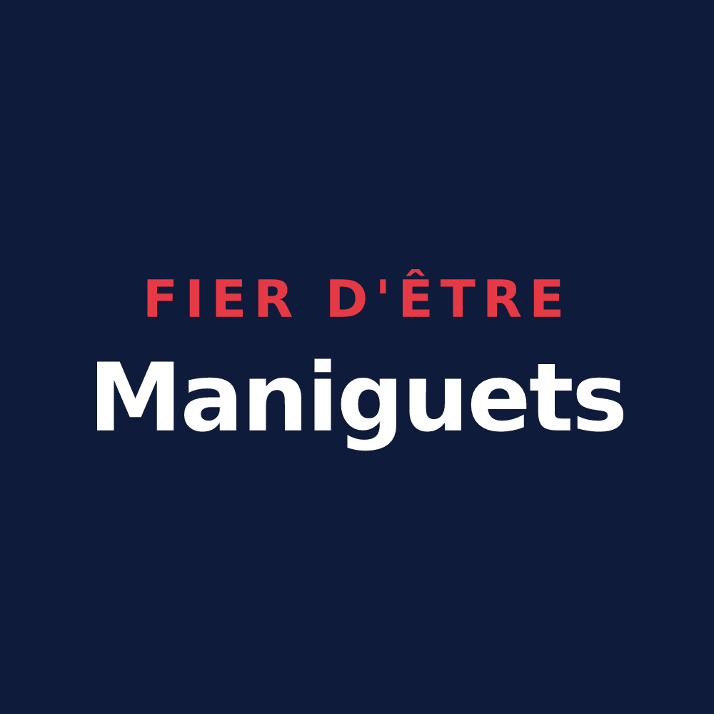 T-shirt « Fier d'être Maniguets » — design pour Malleloy