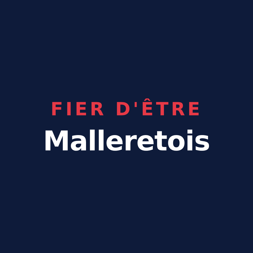 T-shirt « Fier d'être Malleretois » — design pour Malleret