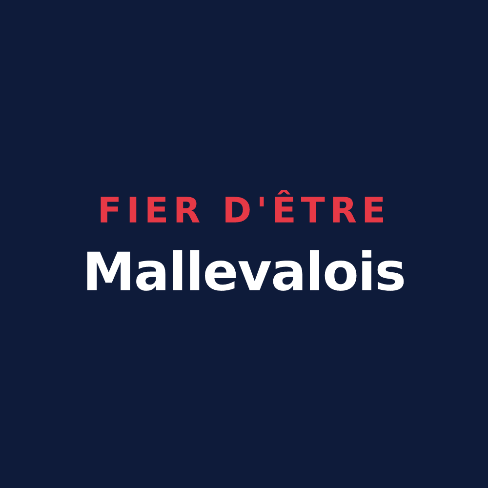 T-shirt « Fier d'être Mallevalois » — design pour Malleval-en-Vercors