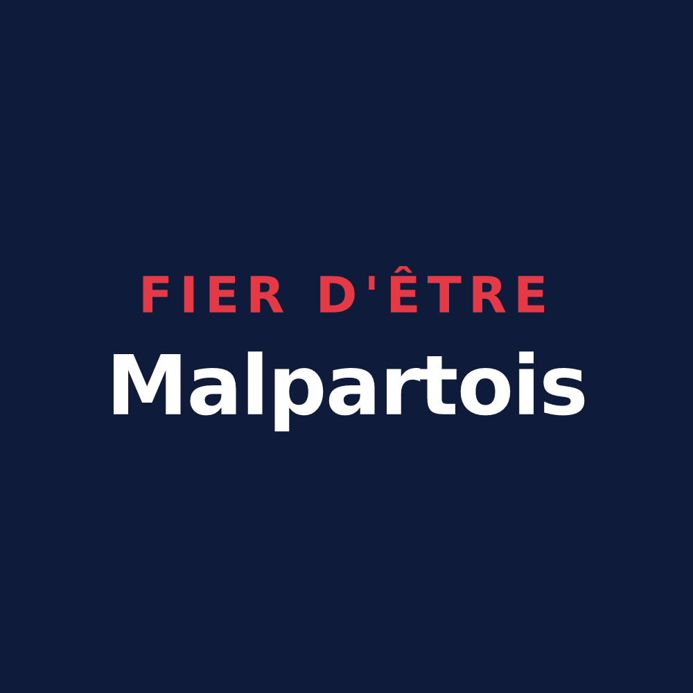 T-shirt « Fier d'être Malpartois » — design pour Malpart