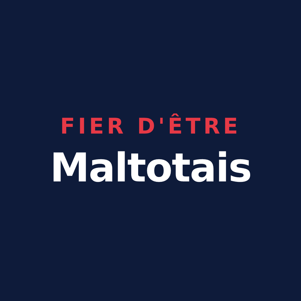 T-shirt « Fier d'être Maltotais » — design pour Maltot