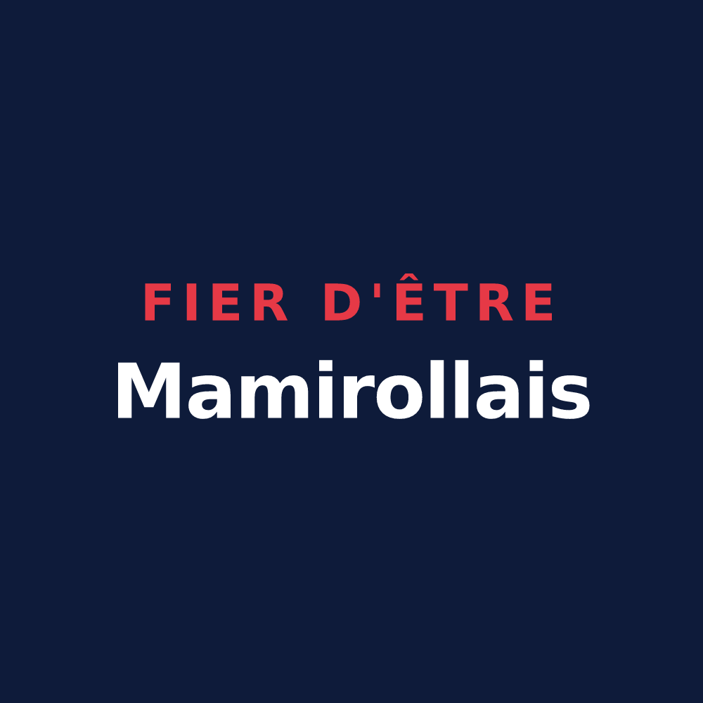 T-shirt « Fier d'être Mamirollais » — design pour Mamirolle