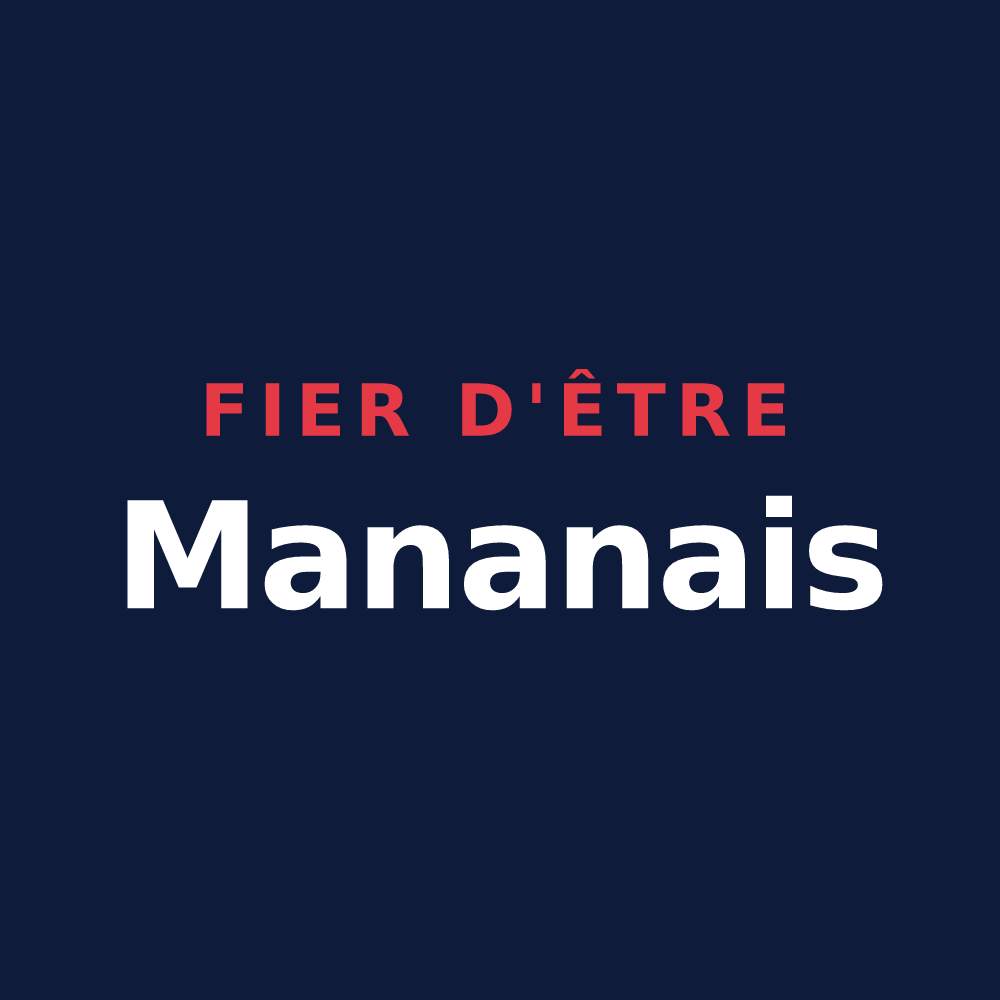 T-shirt « Fier d'être Mananais » — design pour Mana