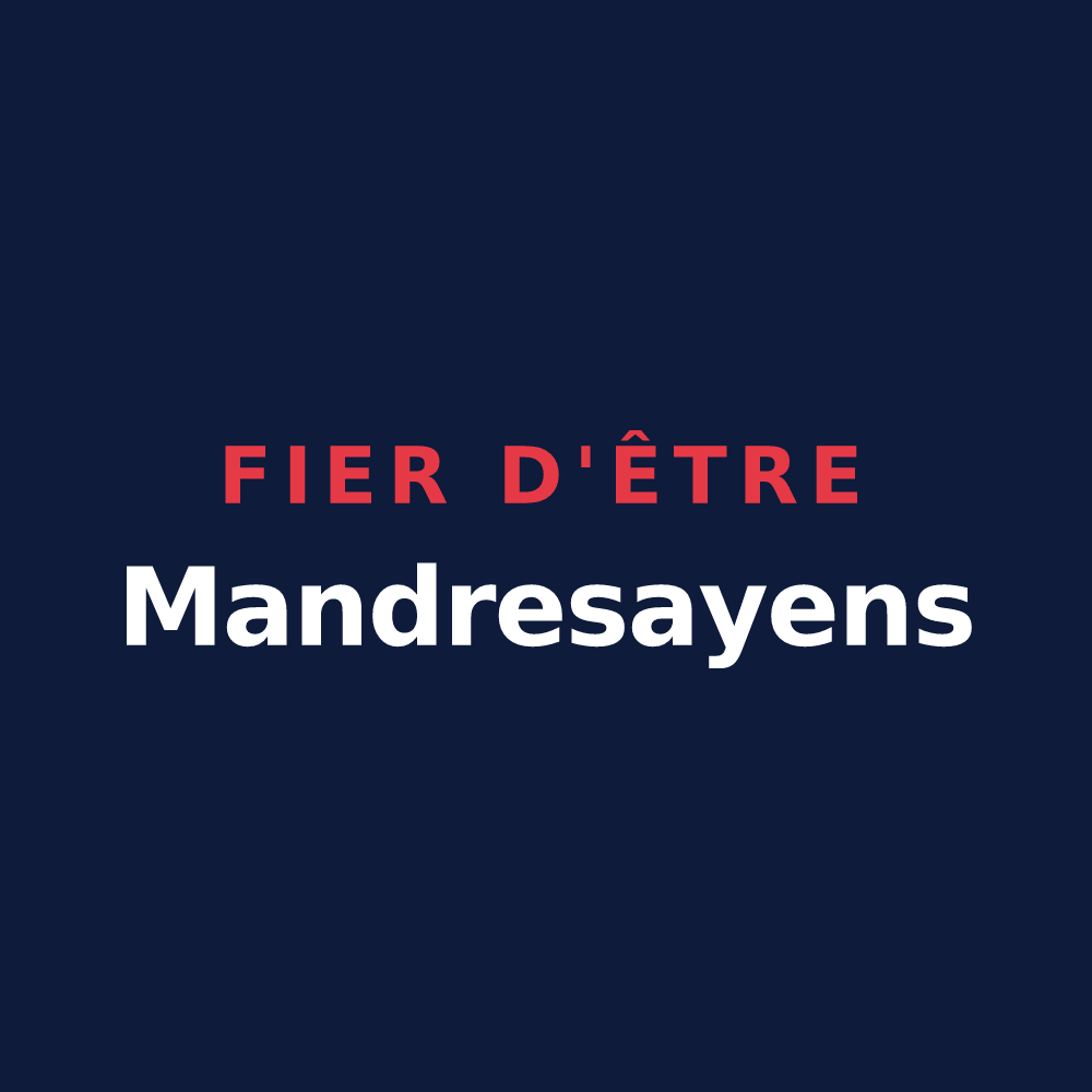 T-shirt « Fier d'être Mandresayens » — design pour Mandray