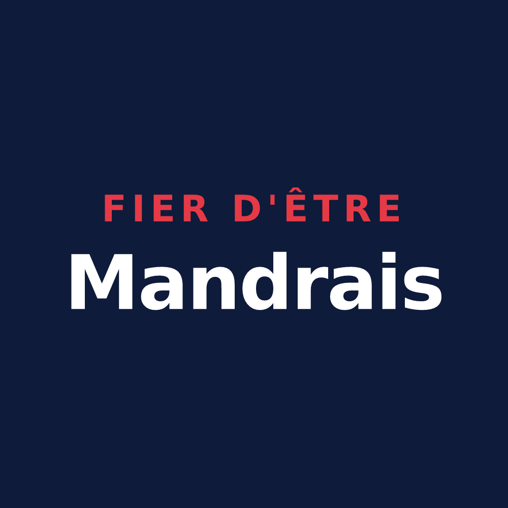 T-shirt « Fier d'être Mandrais » — design pour Mandres