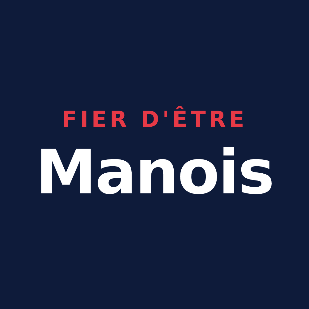 T-shirt « Fier d'être Manois » — design pour Mane