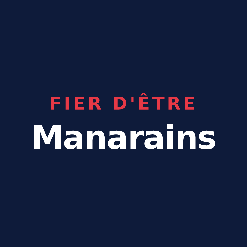 T-shirt « Fier d'être Manarains » — design pour Mane