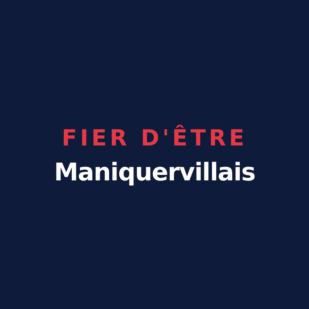 T-shirt « Fier d'être Maniquervillais » — design pour Maniquerville