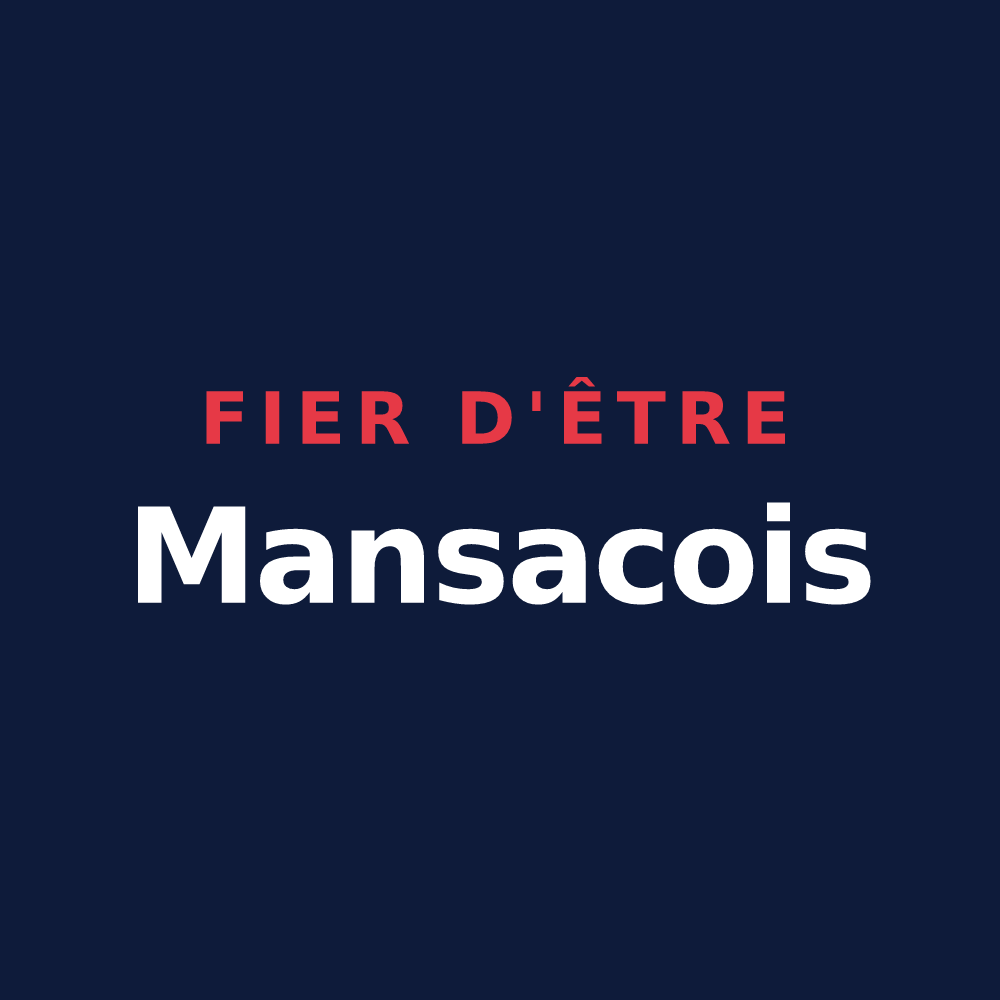 T-shirt « Fier d'être Mansacois » — design pour Mansac