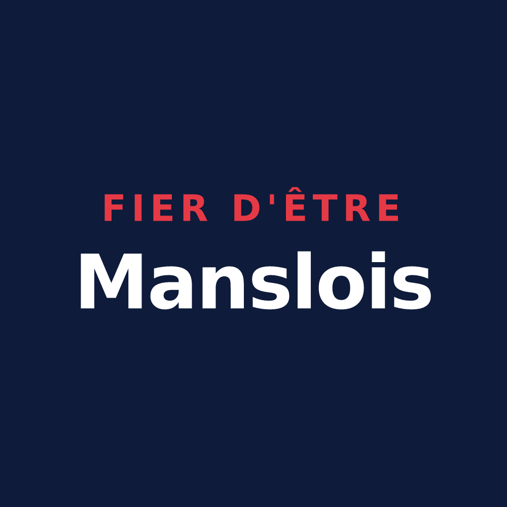 T-shirt « Fier d'être Manslois » — design pour Mansle-les-Fontaines
