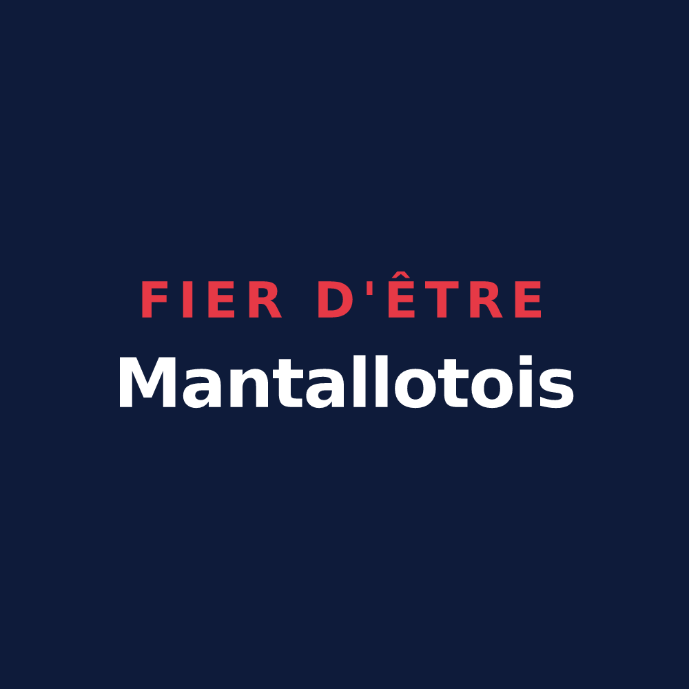T-shirt « Fier d'être Mantallotois » — design pour Mantallot