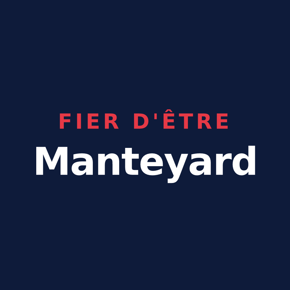 T-shirt « Fier d'être Manteyard » — design pour Manteyer