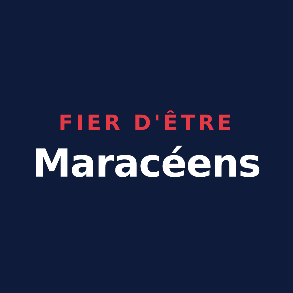T-shirt « Fier d'être Maracéens » — design pour Marac