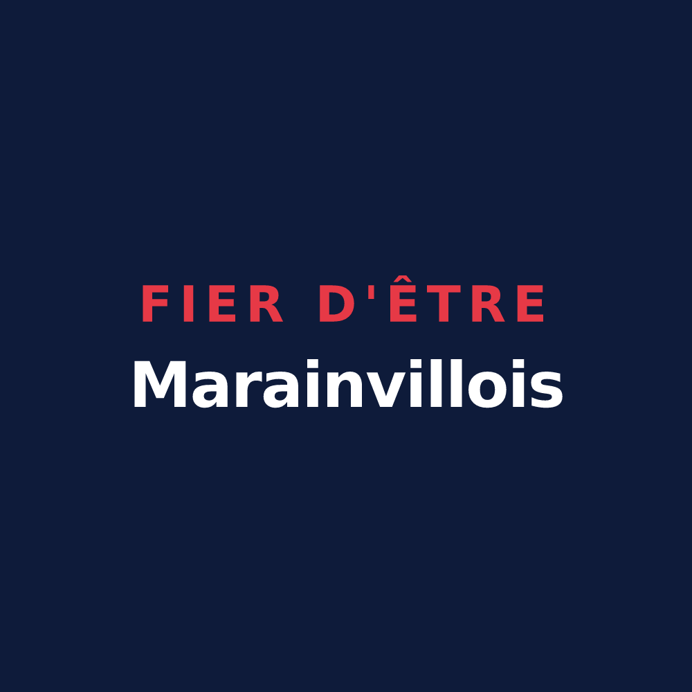 T-shirt « Fier d'être Marainvillois » — design pour Marainviller