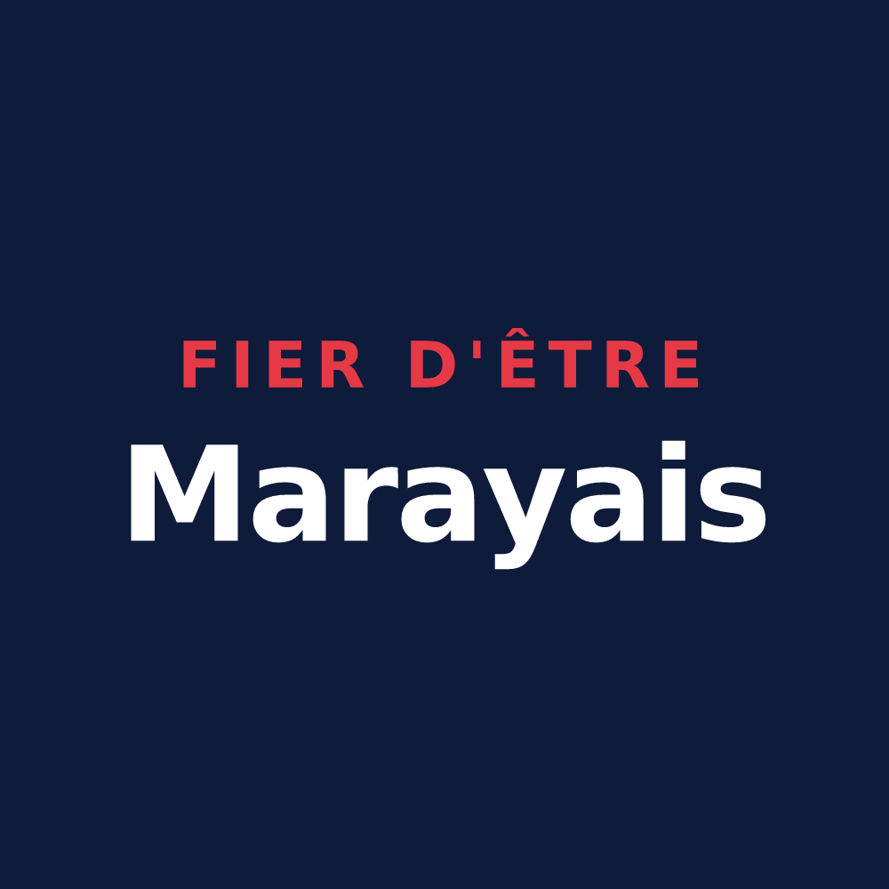 T-shirt « Fier d'être Marayais » — design pour Maraye-en-Othe