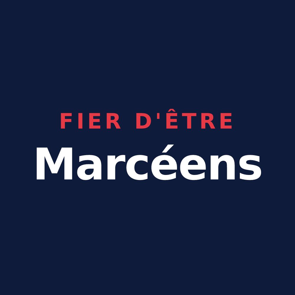 T-shirt « Fier d'être Marcéens » — design pour Marcé-sur-Esves