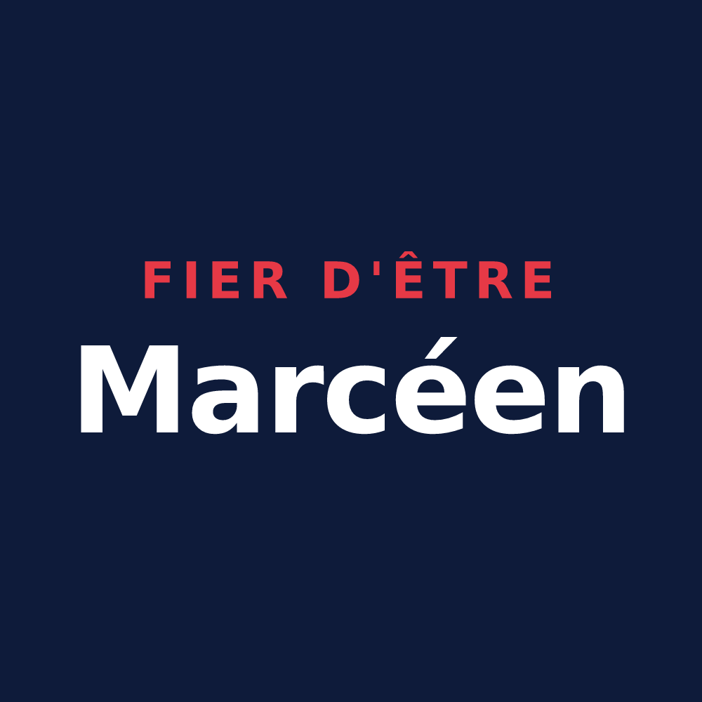 T-shirt « Fier d'être Marcéen » — design pour Marcé
