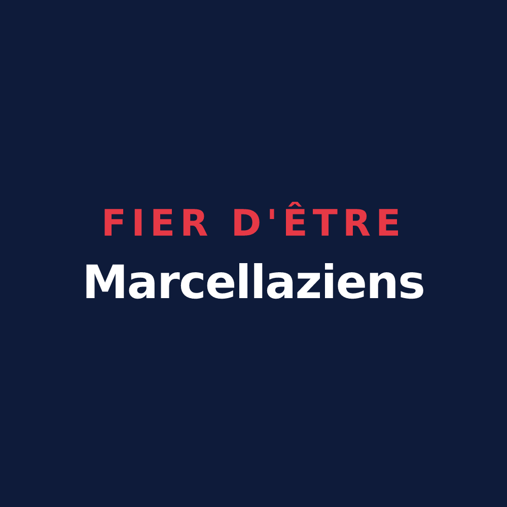T-shirt « Fier d'être Marcellaziens » — design pour Marcellaz-Albanais