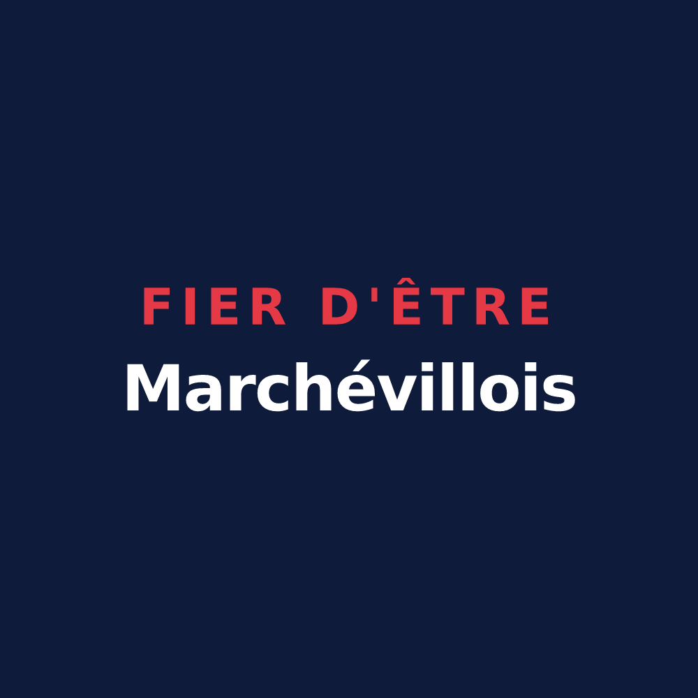 T-shirt « Fier d'être Marchévillois » — design pour Marchéville-en-Woëvre