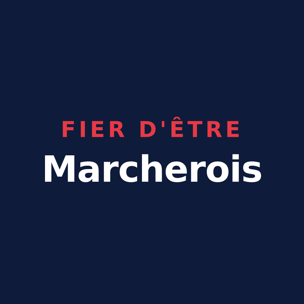 T-shirt « Fier d'être Marcherois » — design pour Marchezais