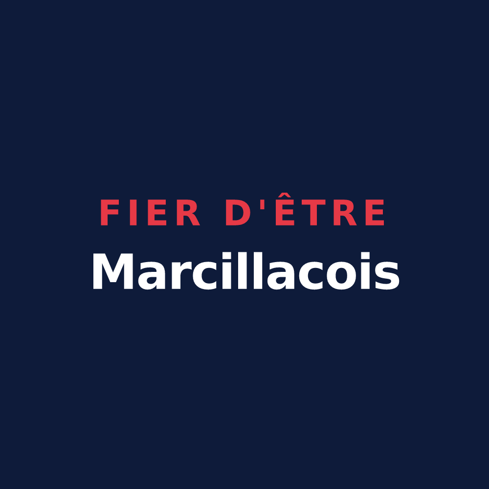 T-shirt « Fier d'être Marcillacois » — design pour Marcillac-la-Croze