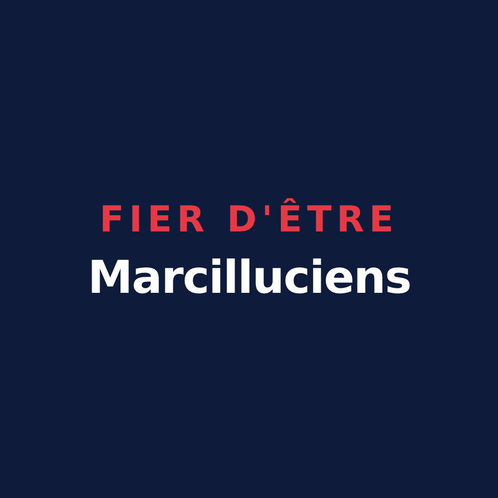T-shirt « Fier d'être Marcilluciens » — design pour Marcilly-sur-Eure