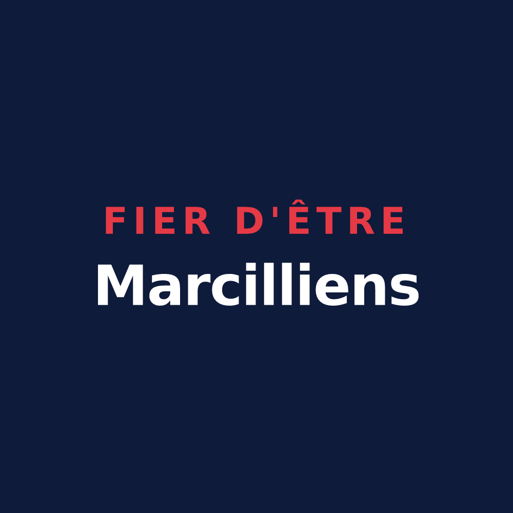 T-shirt « Fier d'être Marcilliens » — design pour Marcilly