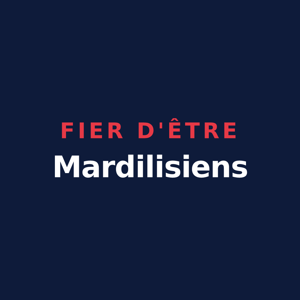 T-shirt « Fier d'être Mardilisiens » — design pour Mardilly