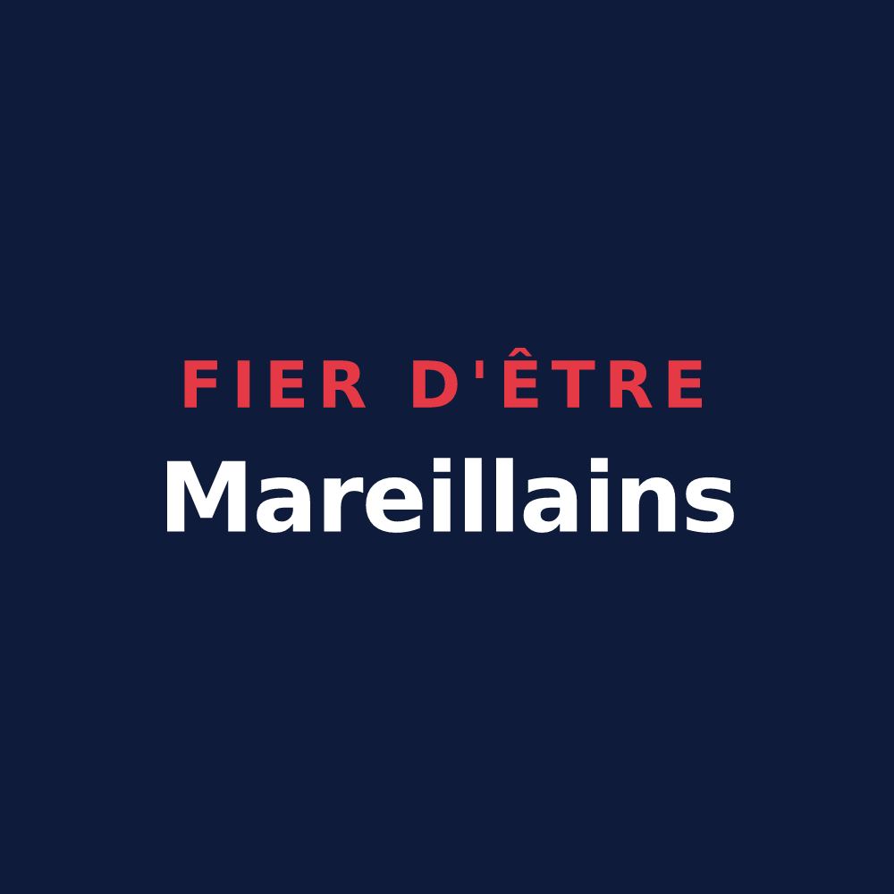 T-shirt « Fier d'être Mareillains » — design pour Mareil-en-Champagne