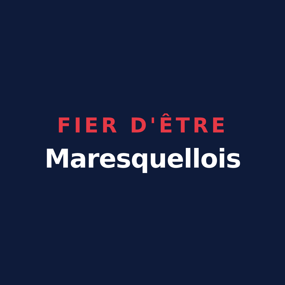 T-shirt « Fier d'être Maresquellois » — design pour Maresquel-Ecquemicourt