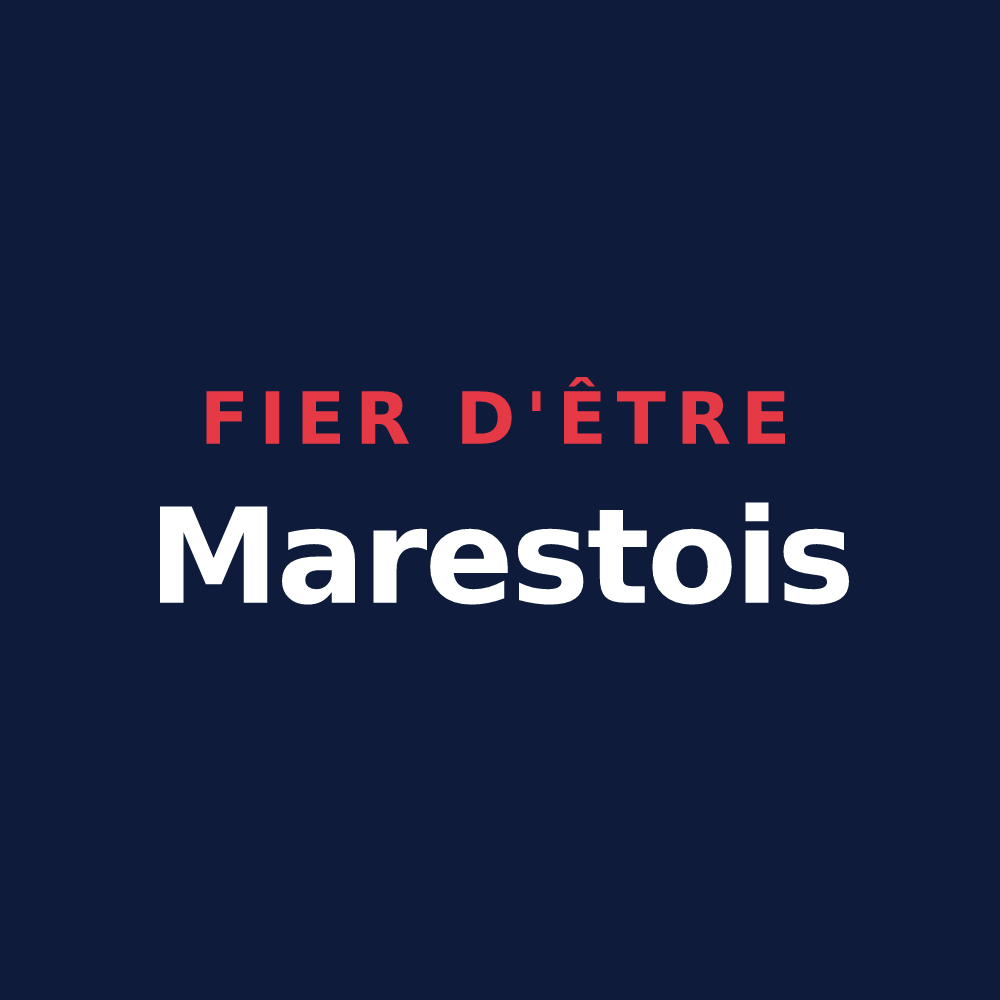 T-shirt « Fier d'être Marestois » — design pour Marest