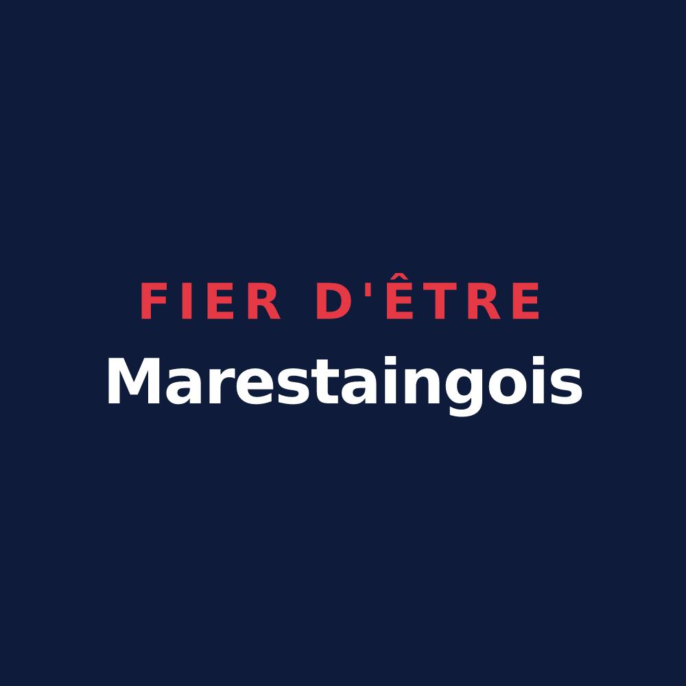 T-shirt « Fier d'être Marestaingois » — design pour Marestaing