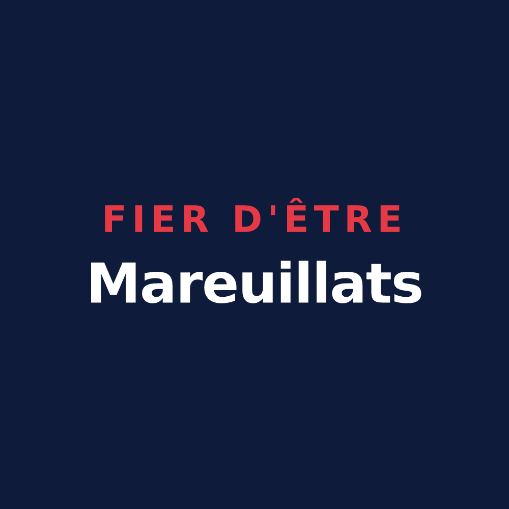 T-shirt « Fier d'être Mareuillats » — design pour Mareuil-en-Brie