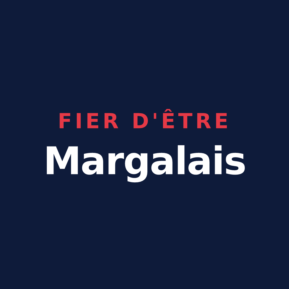 T-shirt « Fier d'être Margalais » — design pour Margaux-Cantenac