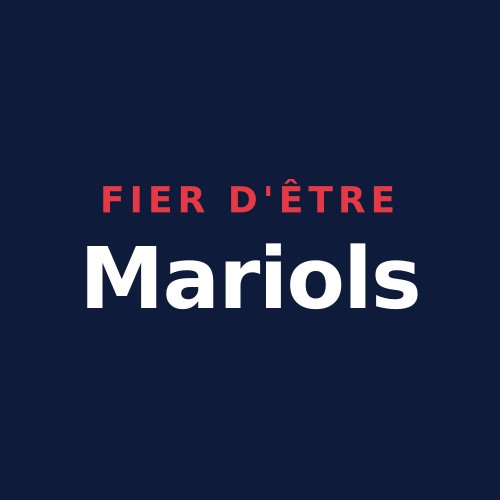 T-shirt « Fier d'être Mariols » — design pour Marie