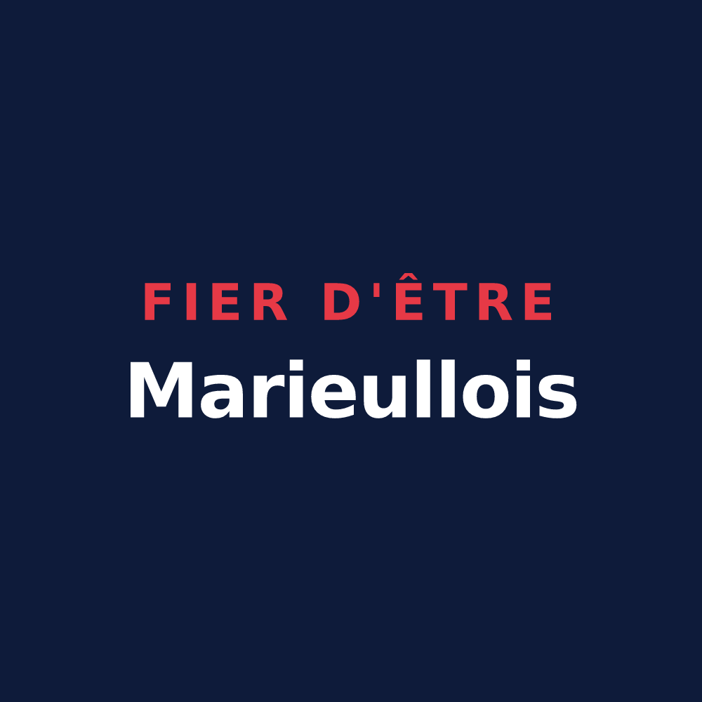 T-shirt « Fier d'être Marieullois » — design pour Marieulles