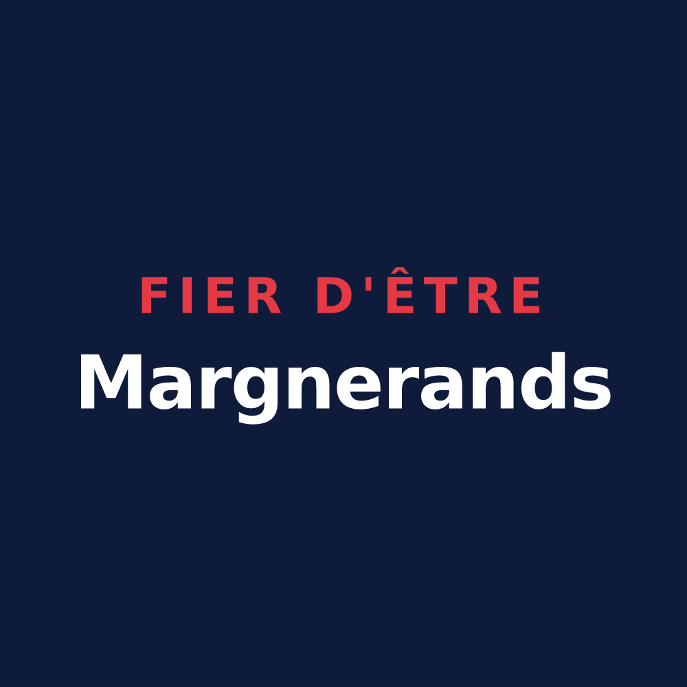 T-shirt « Fier d'être Margnerands » — design pour Marignier