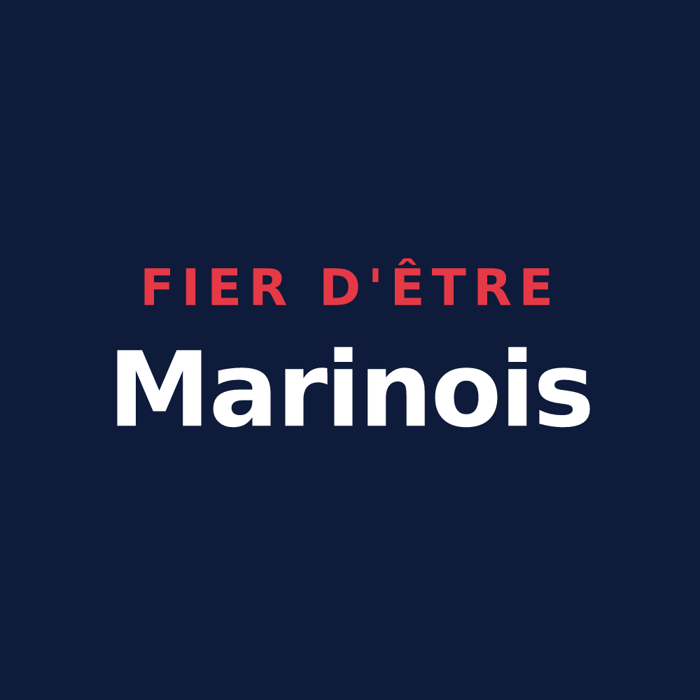 T-shirt « Fier d'être Marinois » — design pour Marines