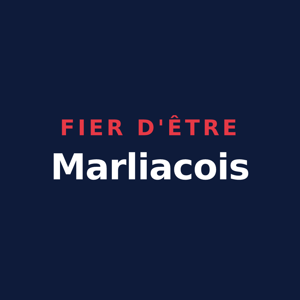 T-shirt « Fier d'être Marliacois » — design pour Marliac