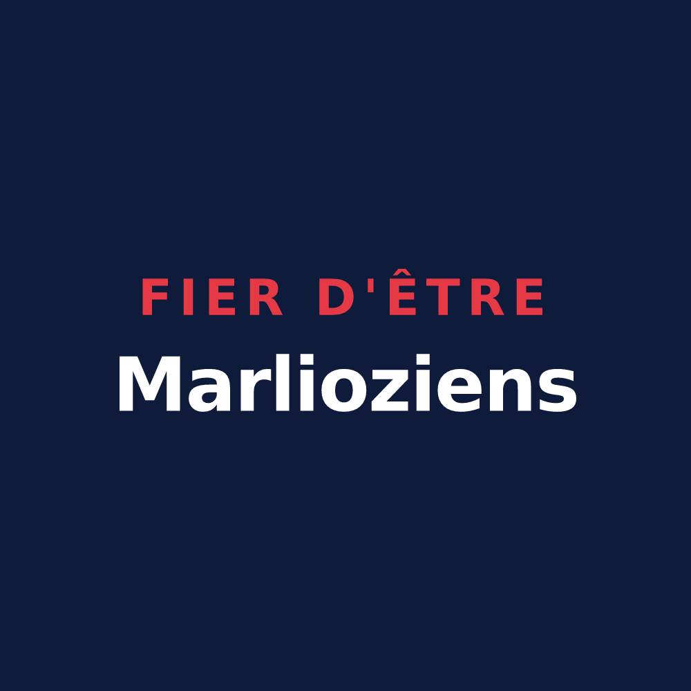 T-shirt « Fier d'être Marlioziens » — design pour Marlioz