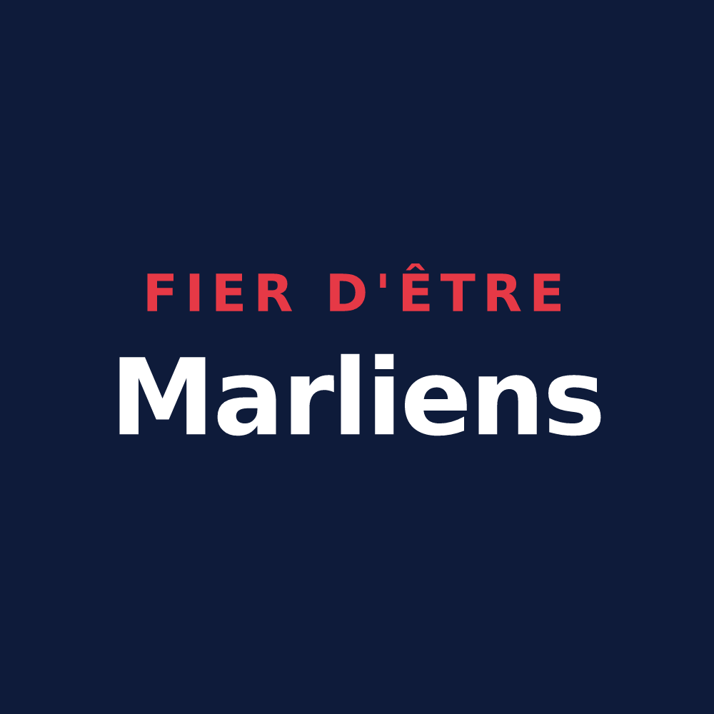 T-shirt « Fier d'être Marliens » — design pour Marly