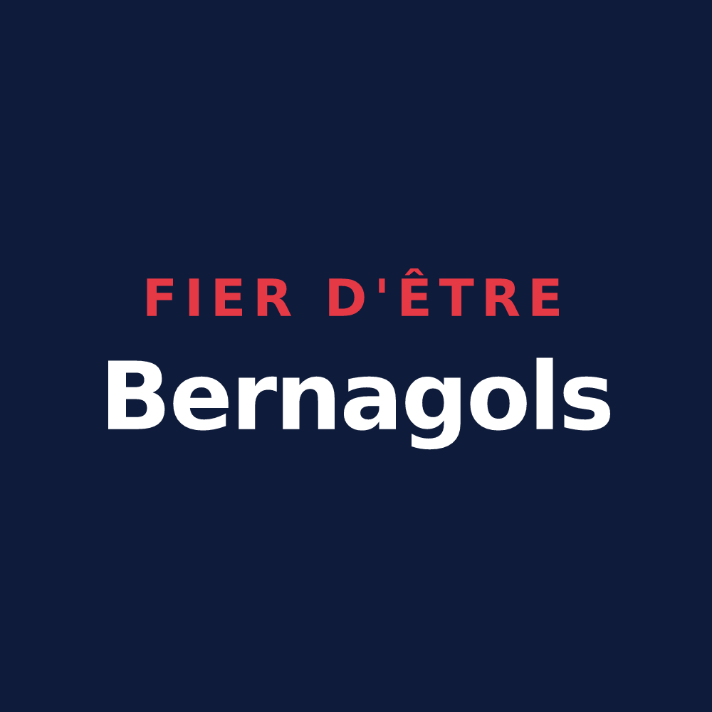 T-shirt « Fier d'être Bernagols » — design pour Marnhagues-et-Latour