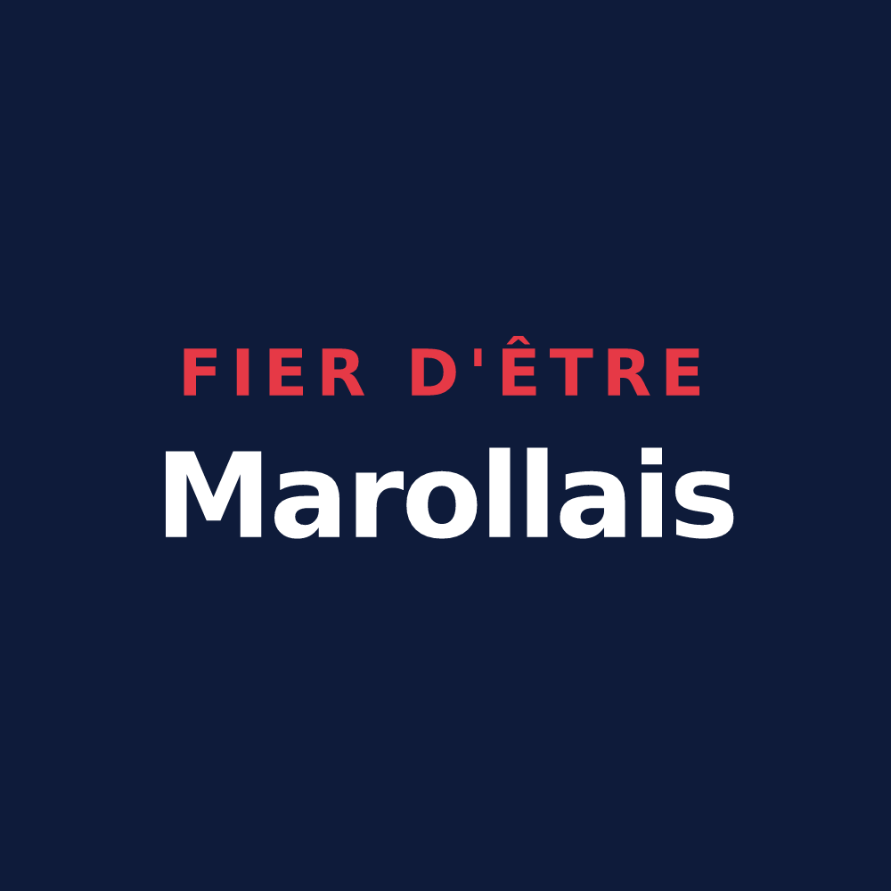 T-shirt « Fier d'être Marollais » — design pour Marolles-en-Beauce