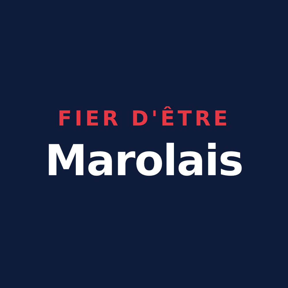 T-shirt « Fier d'être Marolais » — design pour Marols