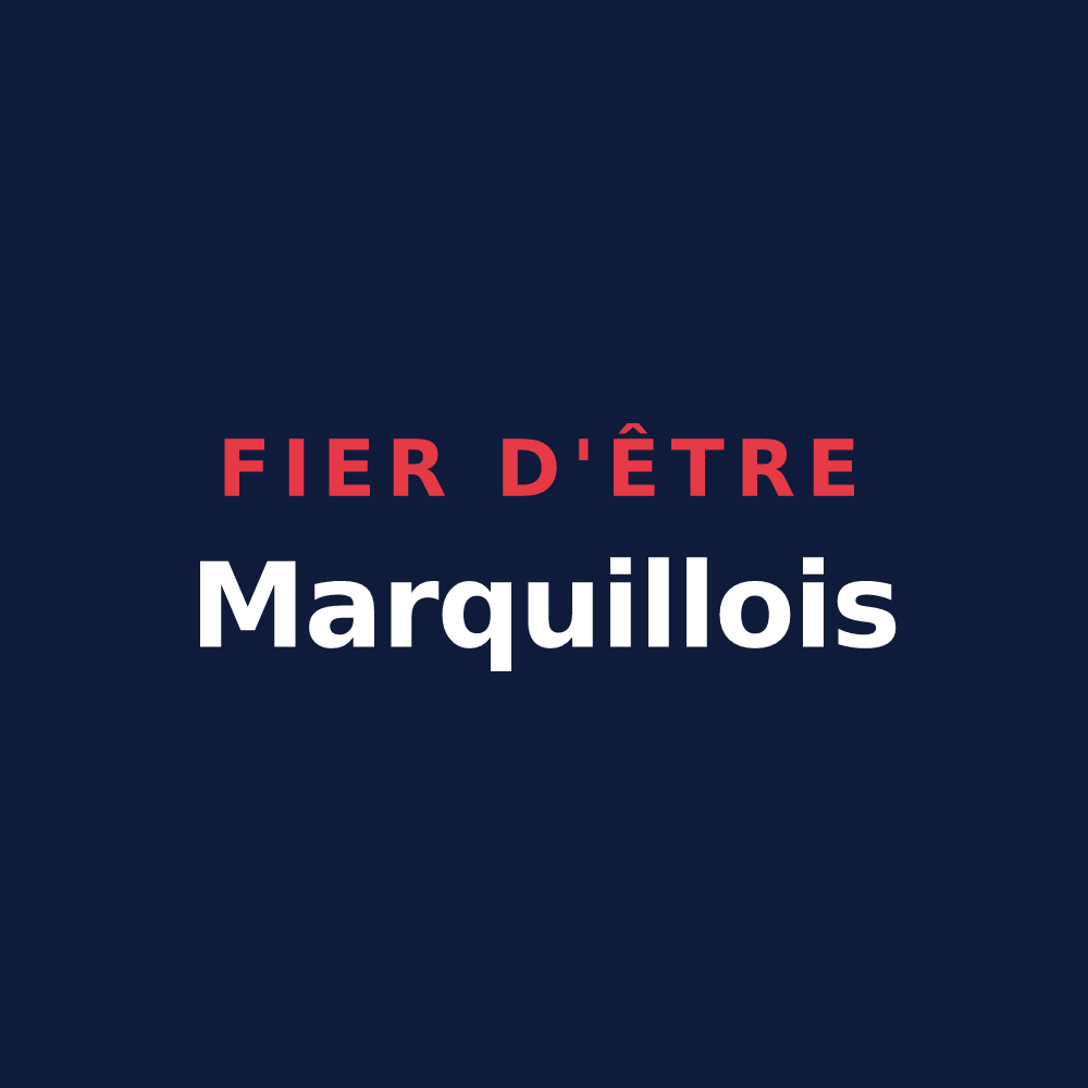 T-shirt « Fier d'être Marquillois » — design pour Marquillies