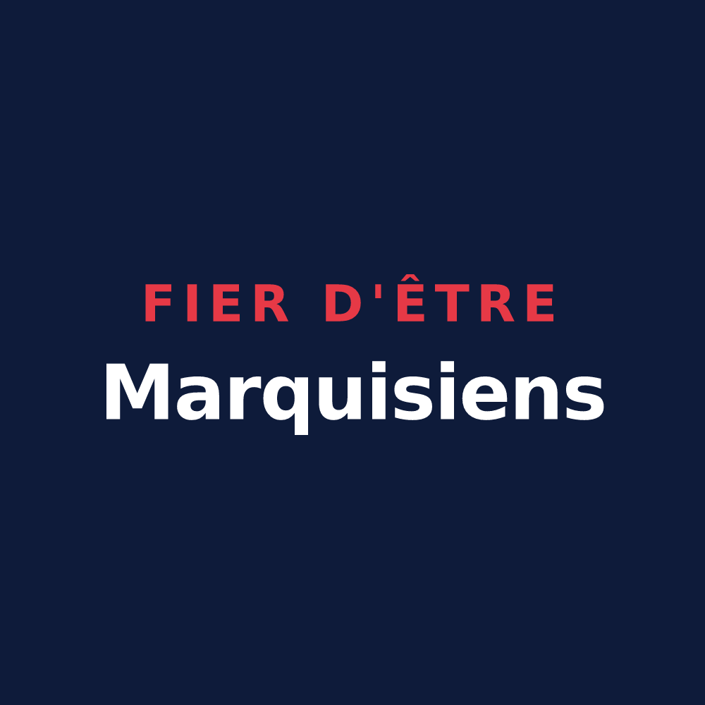 T-shirt « Fier d'être Marquisiens » — design pour Marquise
