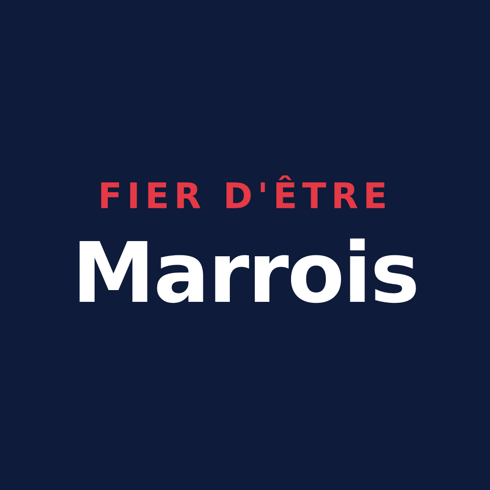 T-shirt « Fier d'être Marrois » — design pour Marre