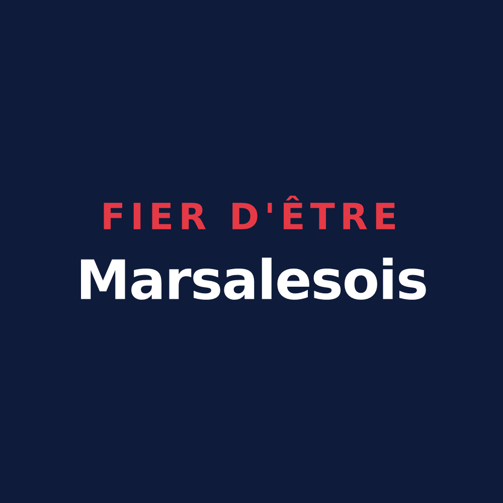 T-shirt « Fier d'être Marsalesois » — design pour Marsalès